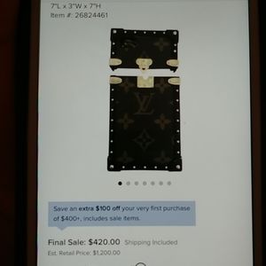 Louis Vuitton Other - Iphone 6s case Louis Vuitton Other - Iphone 6s case